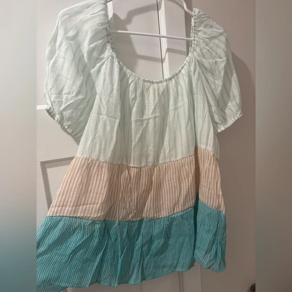 Perch By Blu Pepper Blouse Top Size 1XL NEW - Picture 8 of 9
